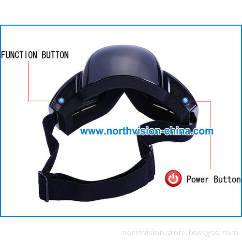 12MP Ski Goggles Camera Support 32GB Card